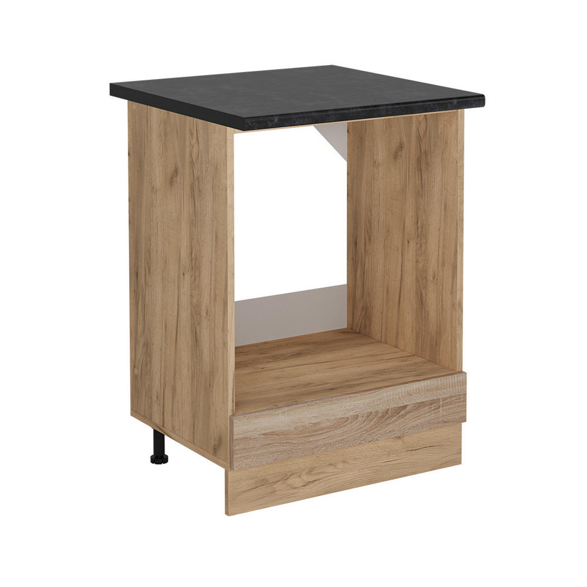 SKŘÍŇKA NA VESTAVĚNOU TROUBU R-Line Sonoma - medově dubová/Sonoma dub, kompozitní dřevo (60/81.6/60cm) - Vicco