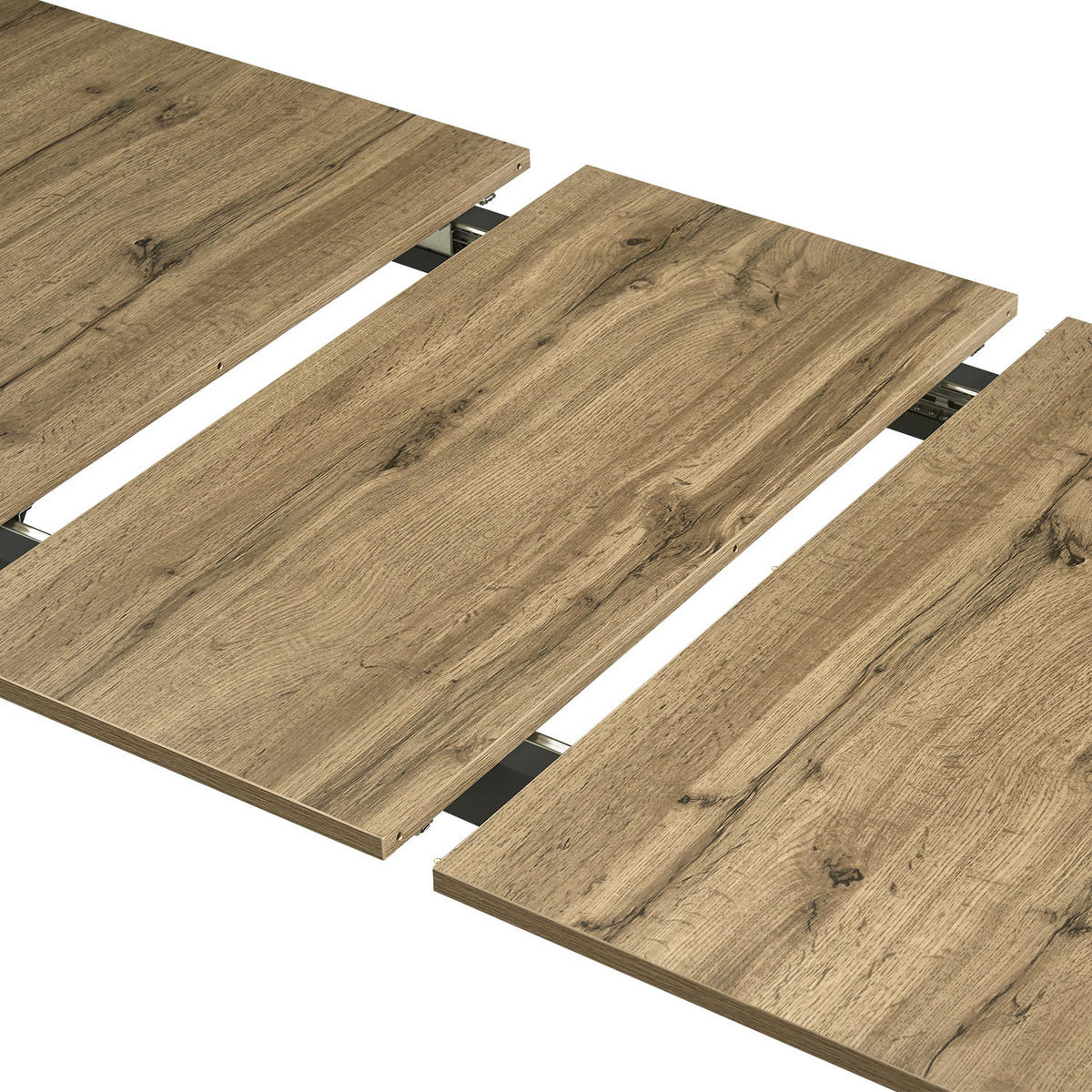 ESSTISCH MARA 120-160/80/76 cm Eiche - Eichefarben, Holz (80/120/76cm) - B&D Home
