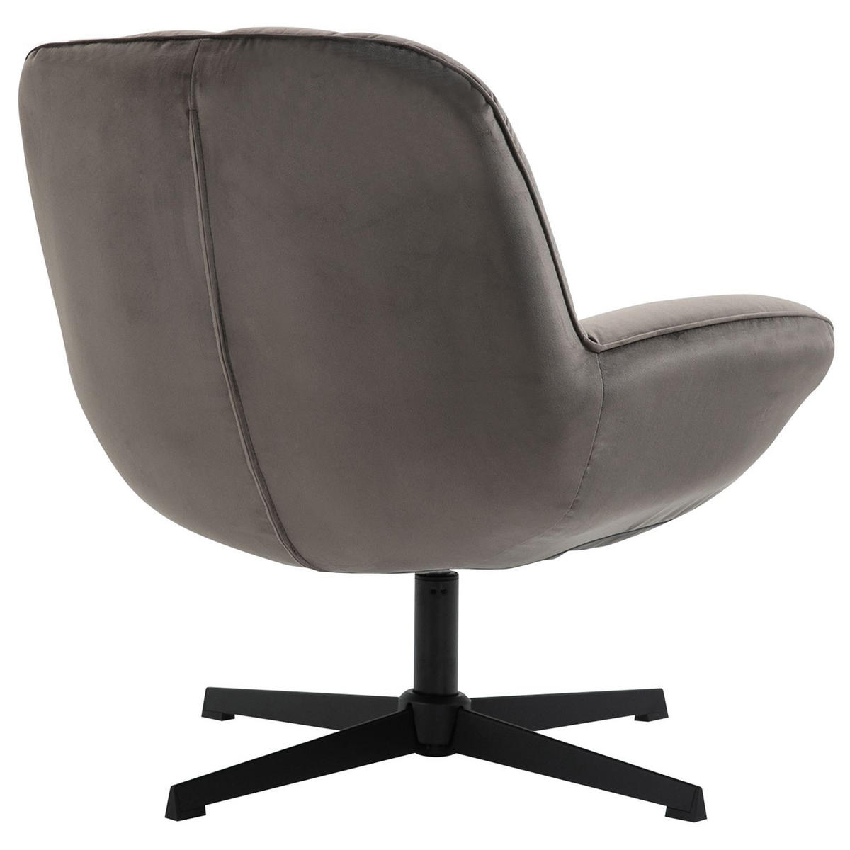 SESSEL TINOS - Dunkelgrau, Textil (72/78/75cm) - CARO-Möbel