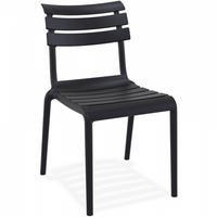 STUHL Schwarz 50x84x59cm - Schwarz, Kunststoff (50/84/59cm) - AlterEgo