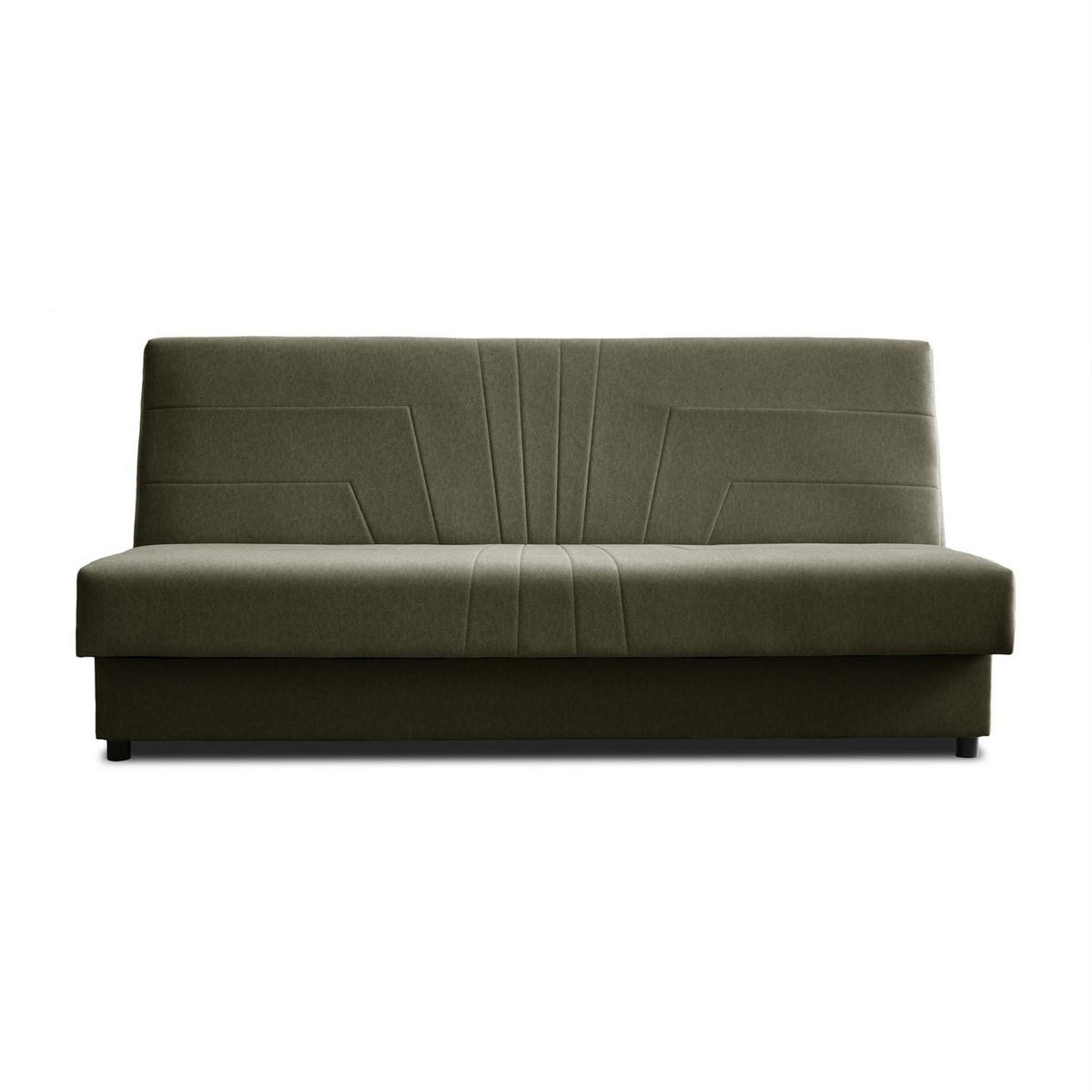 SCHLAFSOFA VERO II mit Schlaffunktion Castel 39 - Grün, Textil (191/88/90cm) - Lookway