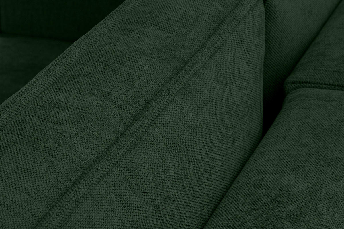 3-SITZER-SOFA NAPI II mit Schlaffunktion, grün - Grün, Textil (244/89/101cm) - KONSIMO®