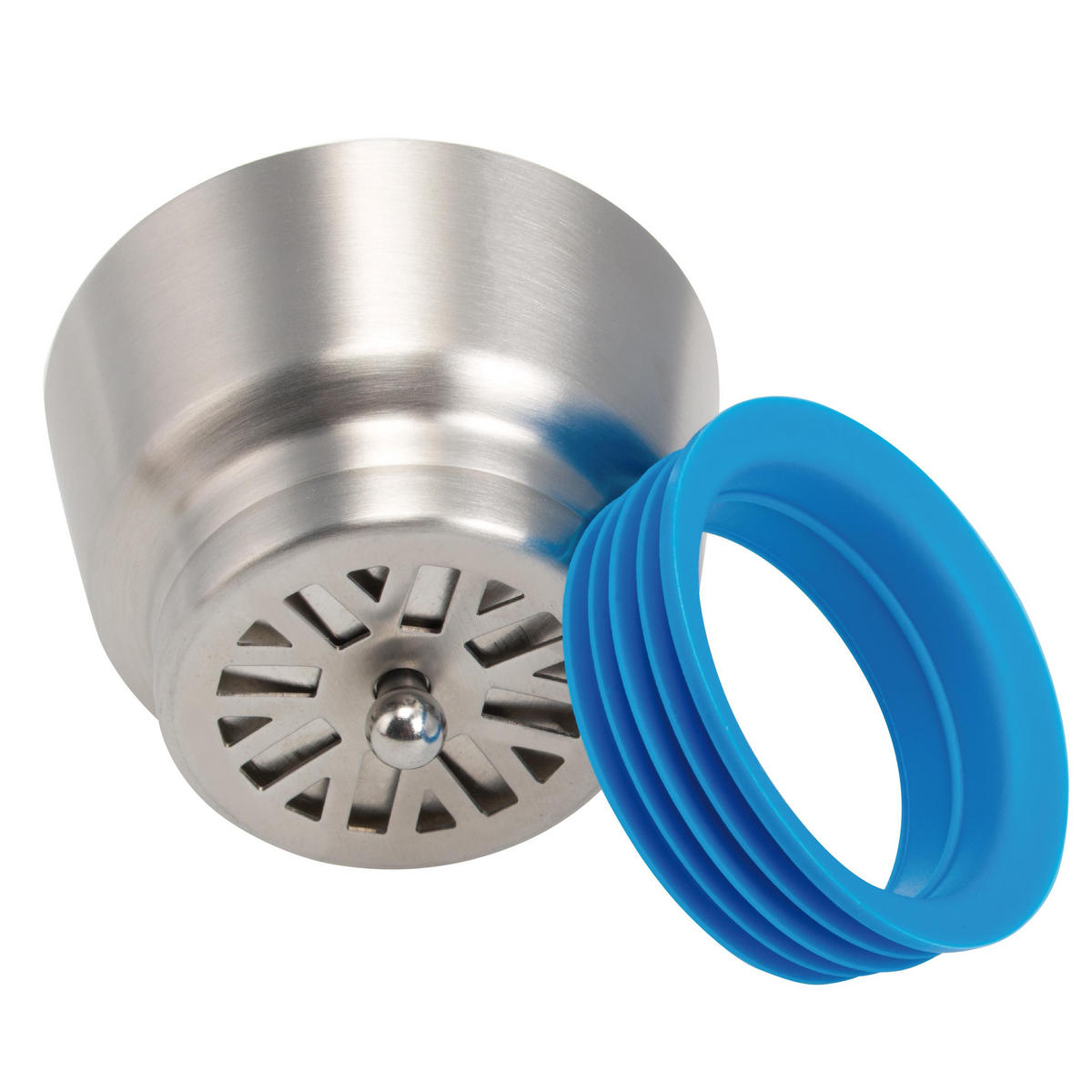 SILIKONRING 1,2 Liter, blau, Silikon - Blau, Kunststoff (1.2L) - bremermann