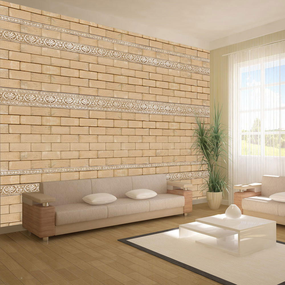 VLIESTAPETE Beige 300/210 cm - Beige/Weiß, Textil (300/1cm) - KUNSTLOFT
