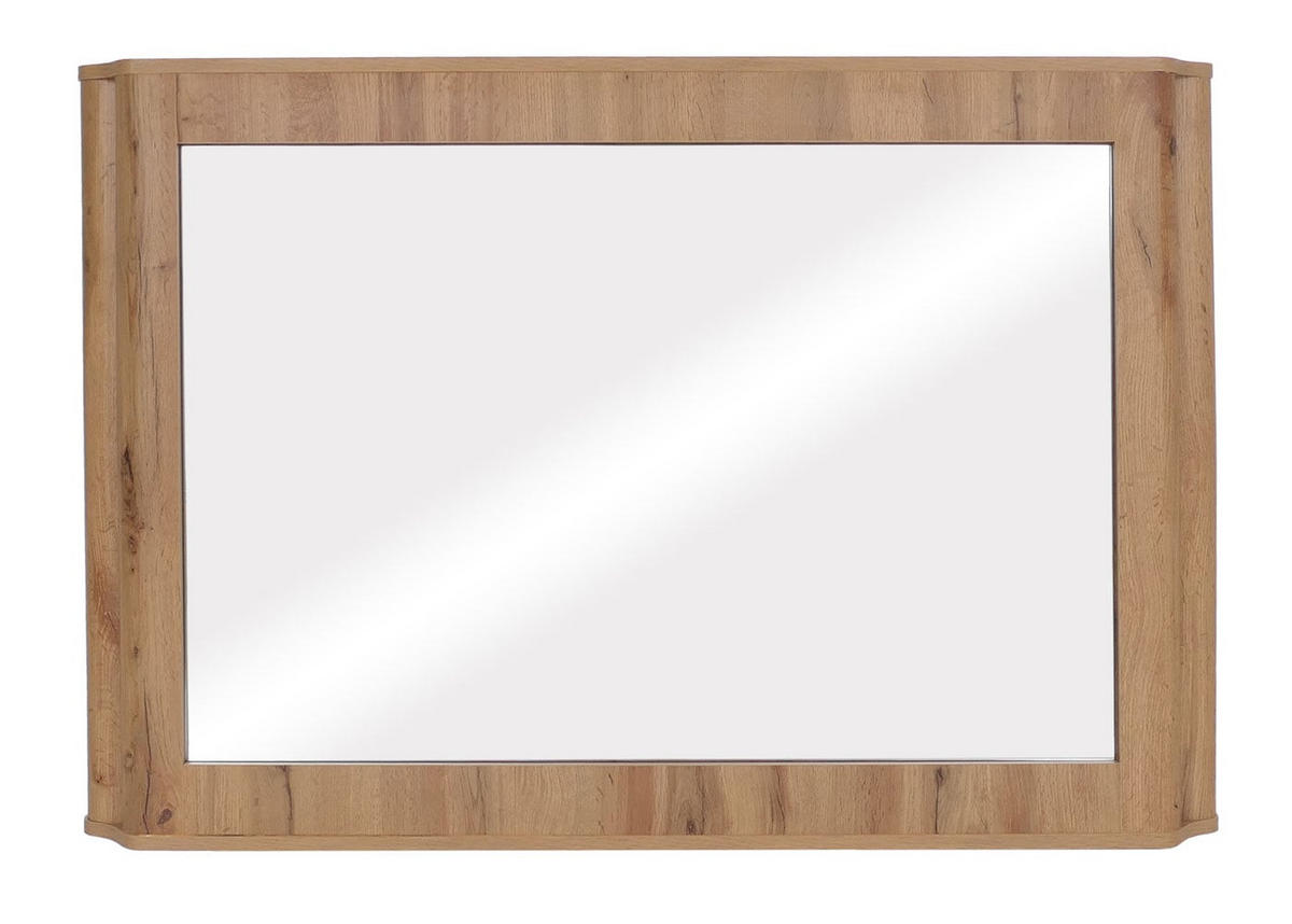 SPIEGEL Braun - Braun, Holz (120/80/10cm) - MCW