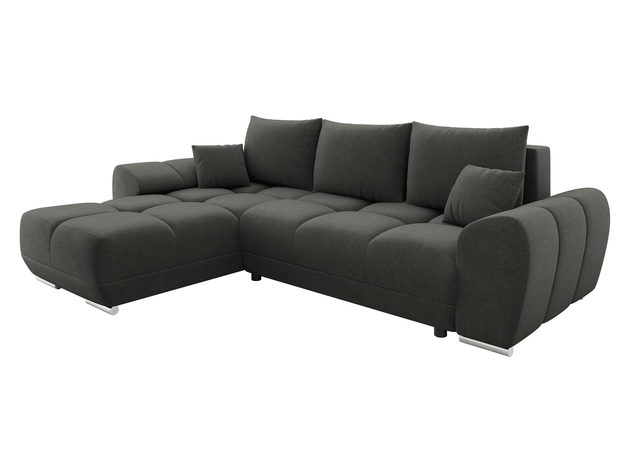 ECKSOFA Logo - Anthrazit, Holz/Kunststoff (291/183cm) - MIRJAN24