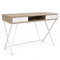 SCHREIBTISCH CROSSLINE 120 cm Eiche Sonoma - Weiß/Sonoma Eiche, Holzwerkstoff (50/120/80.5cm) - Akord