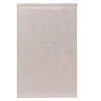 TEPPICH aus recyceltem Material Jade Hellgrau 120x170 cm - Hellgrau, Textil (120/170cm) - benuta Pure