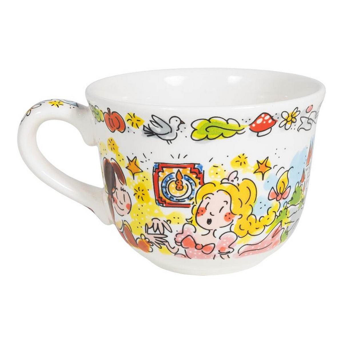 SUPPENSCHALE Aschenputtel in Bunt - 14cm - Multicolor, Keramik (12.7/16.2/9.7cm) - Blond Amsterdam