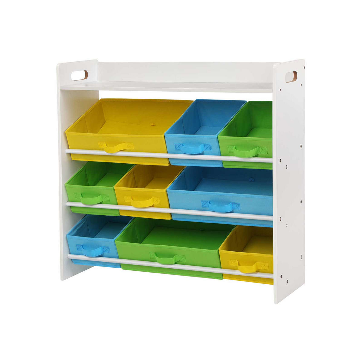 KINDERREGAL - Multicolor, Holzwerkstoff (26.5/78/86cm) - Hansiro