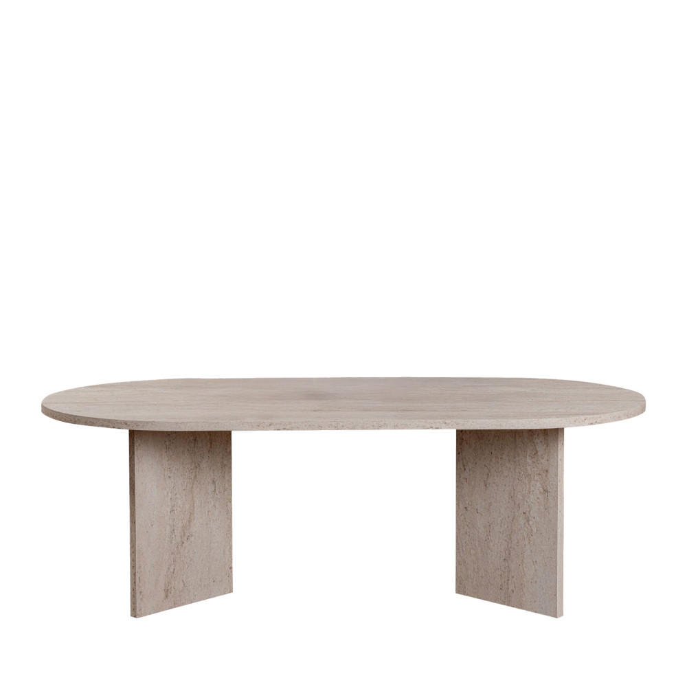 Drawer Couchtisch Beige 60x40x119 cm
