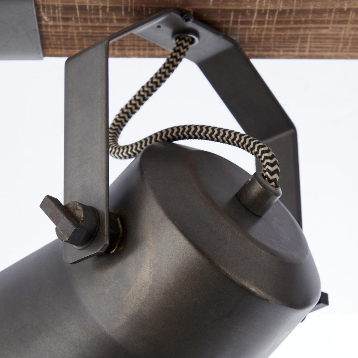 SPOTBALKEN Decca 85829/46 - Schwarz, Holz (17/40/24cm) - Brilliant