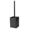 TOILETTENBÜRSTE OHNE BOHREN - Schwarz, Metall (10/37/10cm)