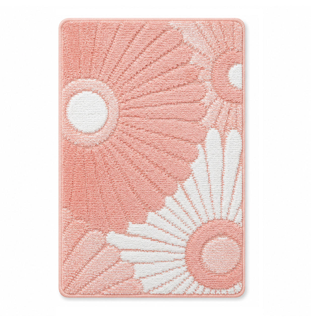 BADEMATTE 80/150cm SALMON - Orange, Textil (80/150cm) - ROLFNERS