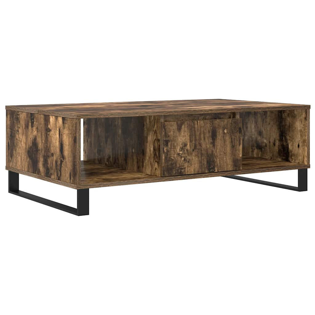 COUCHTISCH Räuchereiche 104x60x35 cm Holzwerkstoff - Braun, Holzwerkstoff (60/104/35cm) - furnicato