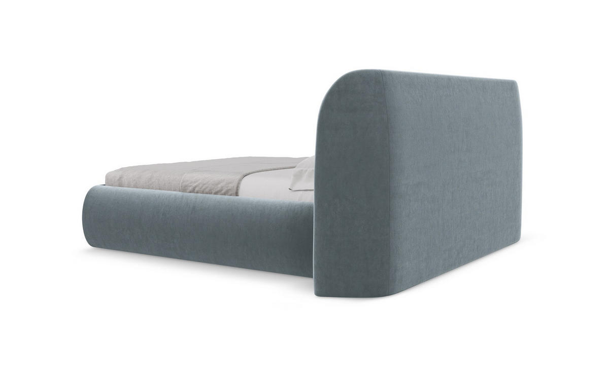 POLSTERBETT mit Bettkasten und Lattenrost 160x228 Beige - Beige/Schwarz, Kunststoff/Textil (140/200cm) - Makamii