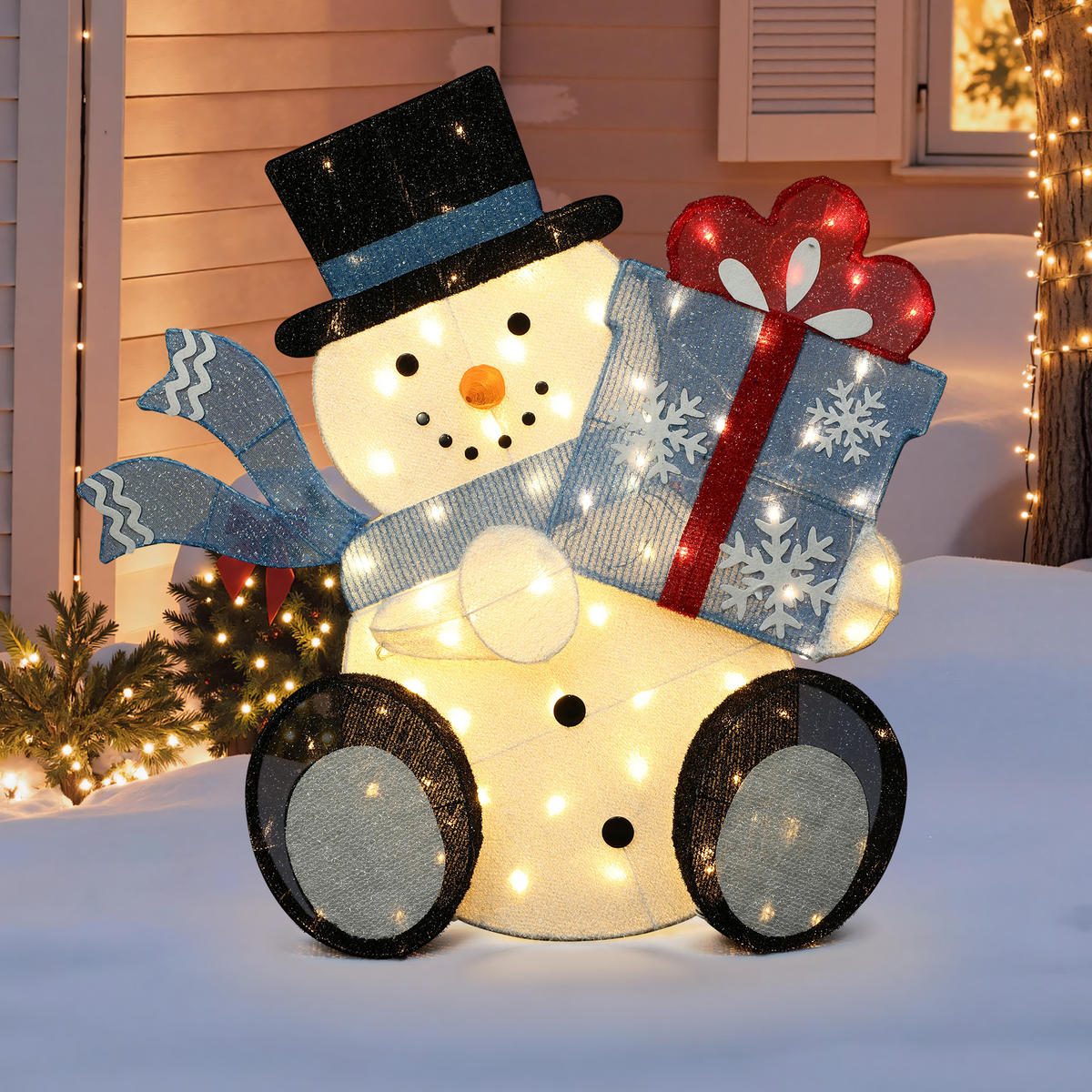 SCHNEEMANN HTHD0203 - Blau/Weiß, Kunststoff/Metall (34/80/83cm) - Hometopia