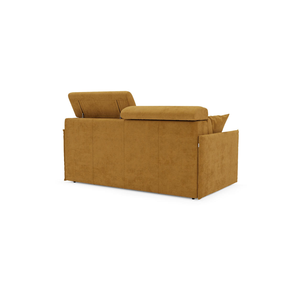 LINEARSOFA Miryam - Gelb, Metall (149/83/98cm) - Divani.store