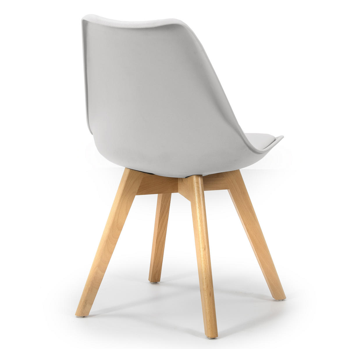 STUHL 2er-Set Klara Weiß - Weiß, Holz/Kunststoff (49/82/53cm) - VS Venta-stock