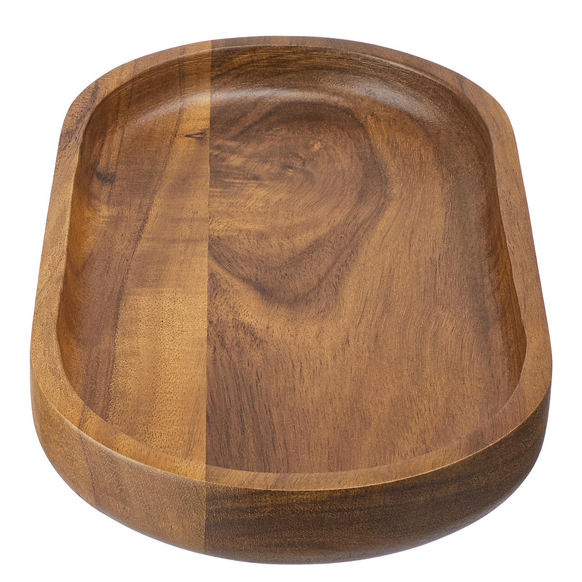 ABLAGESCHALE Acacia - Braun, Holz (13/2.5/23cm) - Butlers