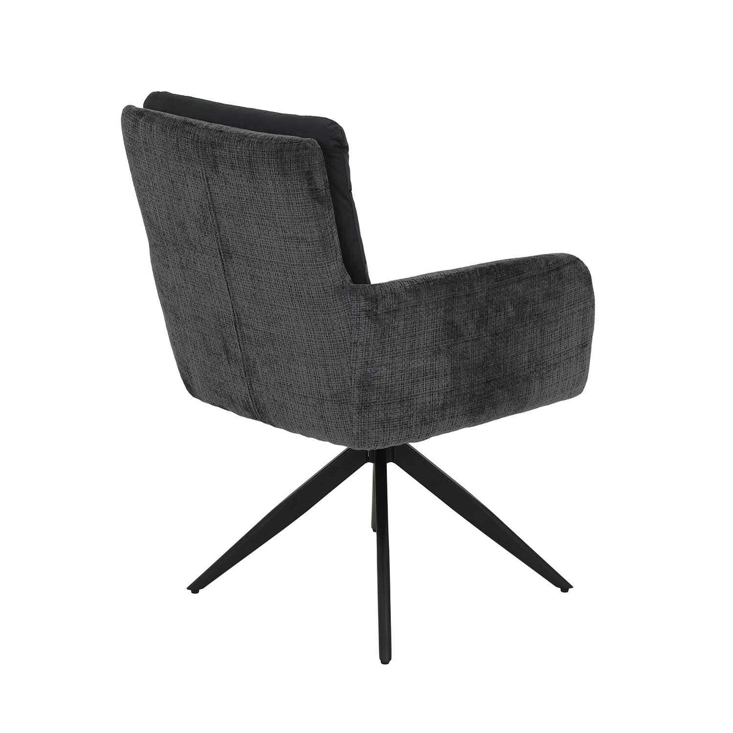 Thumbnail - Hela Vertriebs GmbH Armlehnstuhl-Set, Anthrazit, Textil, 63x92x69 cm, Esszimmer, Stühle, Esszimmerstühle, Armlehnenstühl...