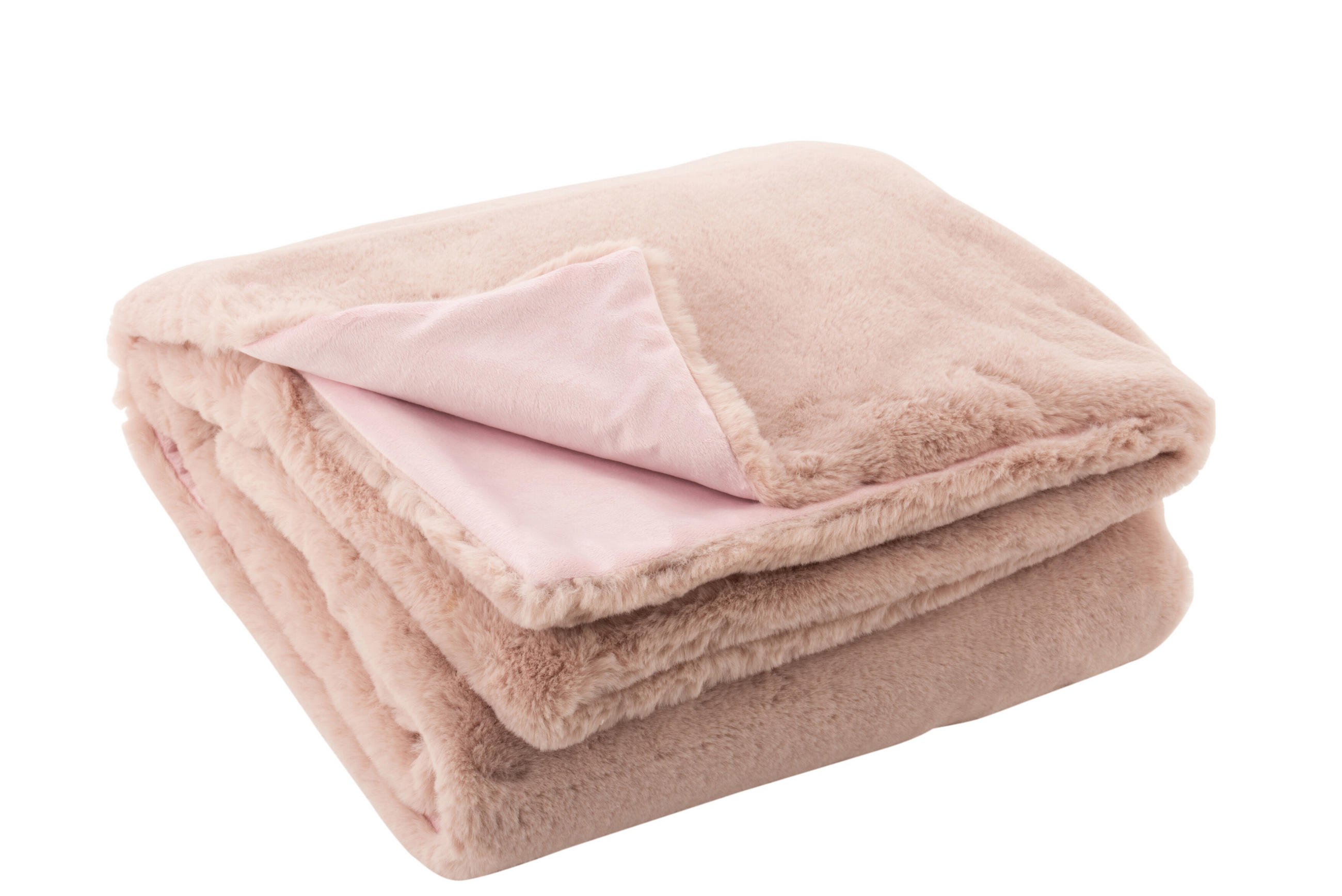 PLAID CUTIE - Textilwaren - Hellrosa - 180/130/3 cm - Hellrosa, Textil (130/180cm) - J-Line