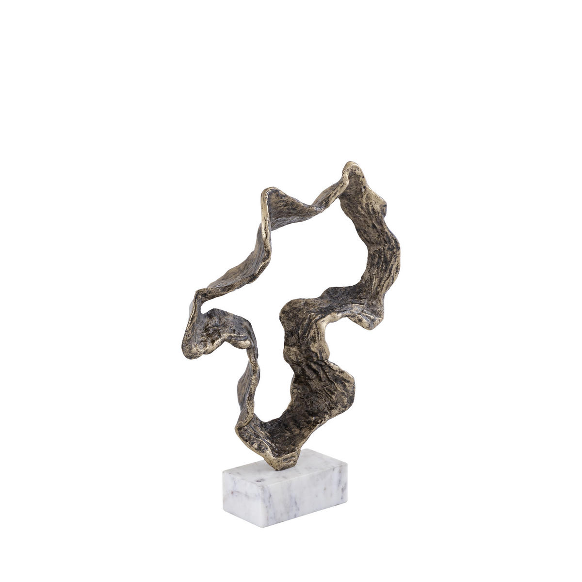 SKULPTUR Maryan Gold 33/7/42cm - Goldfarben, Metall (7/42/33cm) - PTMD Collection