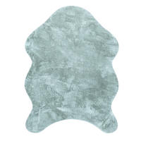 KURZFLORTEPPICH 100/200 cm Pelt 640 - Türkis, Textil (100/200cm) - Paco Home