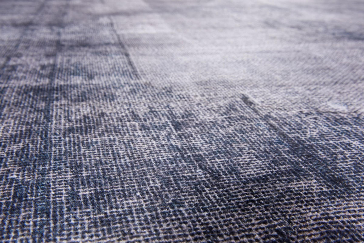 KURZFLORTEPPICH Rachele 70x140 cm - Anthrazit, Textil (70/140cm) - Gino Falcone