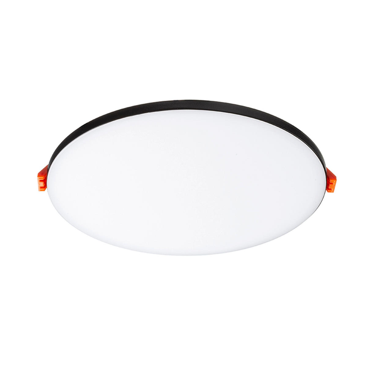 EINBAULEUCHTE BJORK R 16 Schwarz 12 W - Schwarz, Metall (16/16/2cm) - Rendl