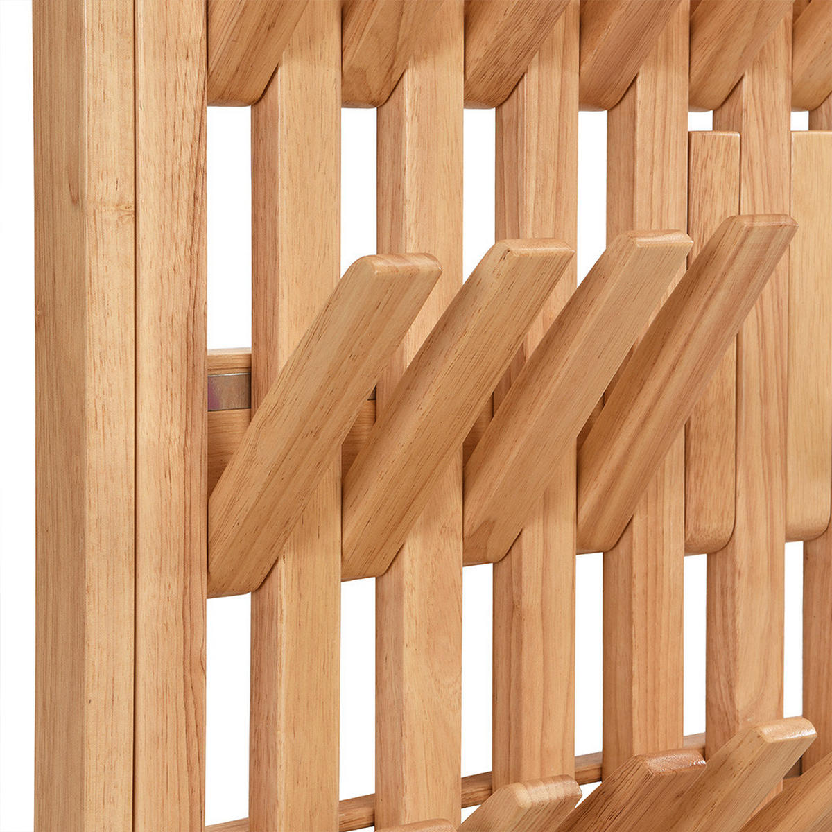 GARDEROBENPANEEL QUEST - Hellbraun - Hellbraun, Holz/Holzwerkstoff (55/105/4cm) - Home Deluxe