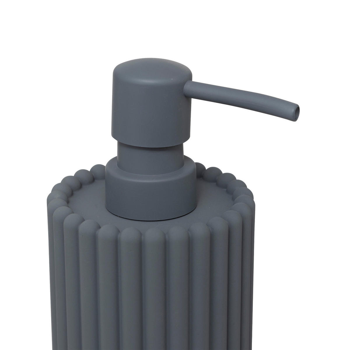 SEIFENSPENDER Bonbon 350 ml 7,3/7,3/18,5 cm - Grau, Kunststoff (7.3/18.5/7.3cm) - 5five Simply Smart
