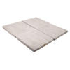 SPIELMATTE für Kinder, Quadratische, Aesthetic, Ecru - Ecru, Textil (120/120cm) - MeowBaby
