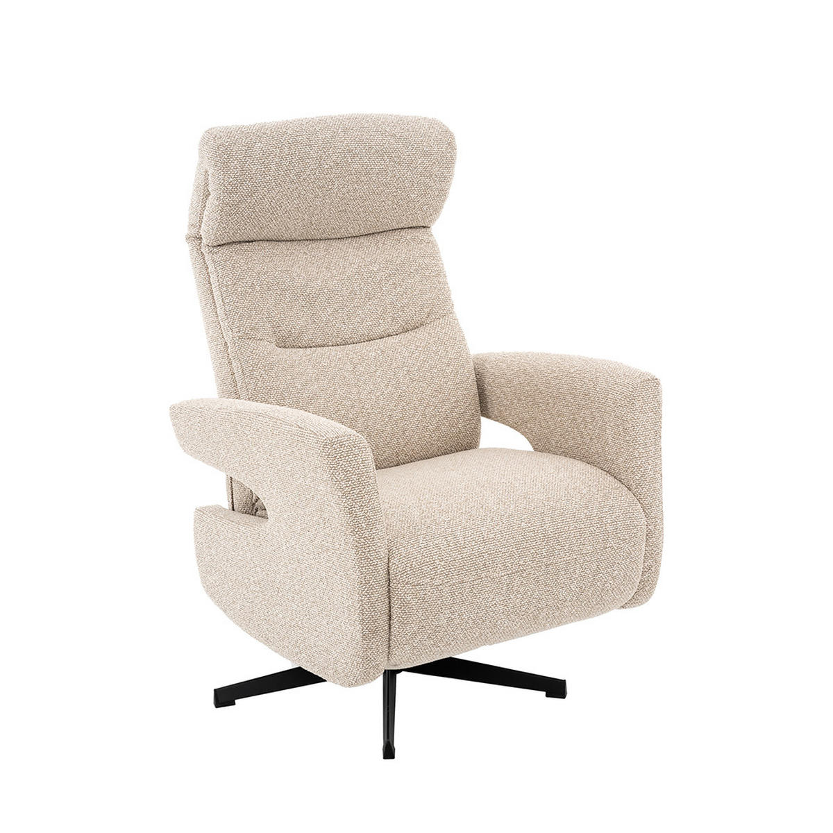 SESSEL Copenhagen - Beige - 90/110/95 cm - Beige, Textil (90/95/110cm) - LABEL51