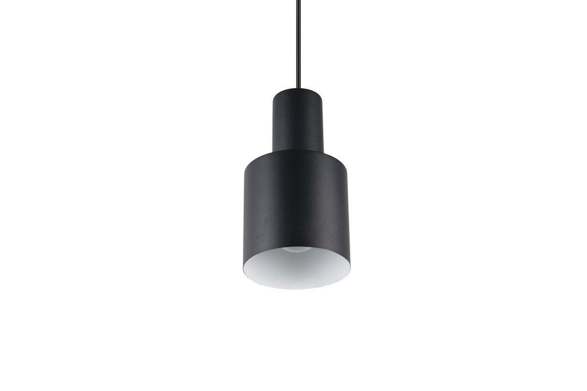 HÄNGELAMPE AGUDO - Schwarz - 12/12/150 cm - Schwarz, Metall (12/12/150cm) - Trio Leuchten