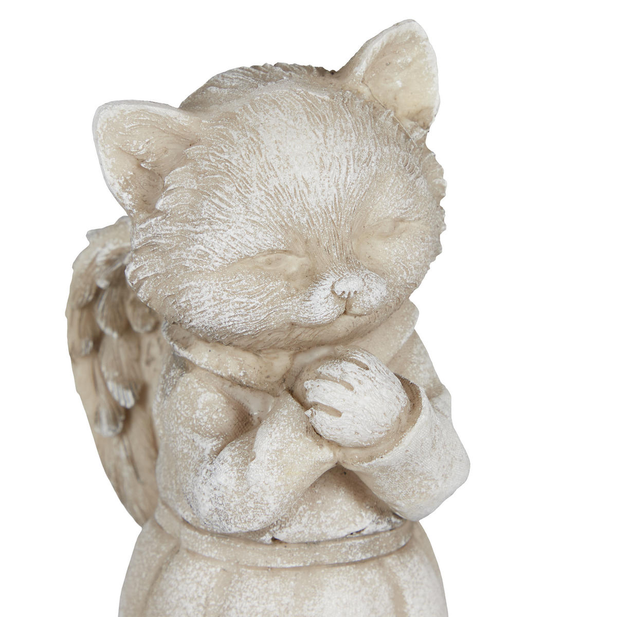 GRABSCHMUCK - Creme, Kunststoff (8.5/18/9cm) - Relaxdays