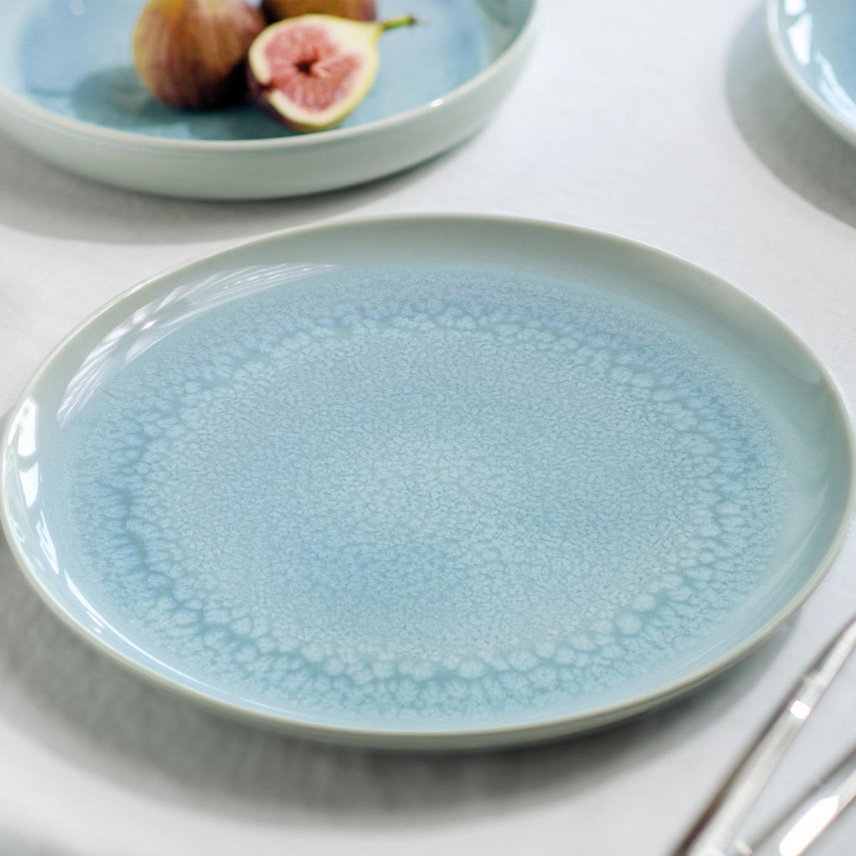 SPEISETELLER Crafted Blueberry ø 25,9 cm 6er Set - Türkis, Keramik (25.9cm) - like.Villeroy & Boch