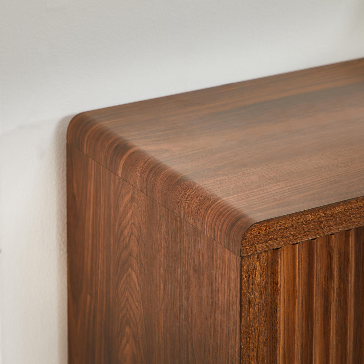 KONSOLENTISCH DE-37301 150 cm breit mit 2 Schubladen Nussbaum - Walnussfarben, Holzwerkstoff (150/35/85cm) - ComfortXL