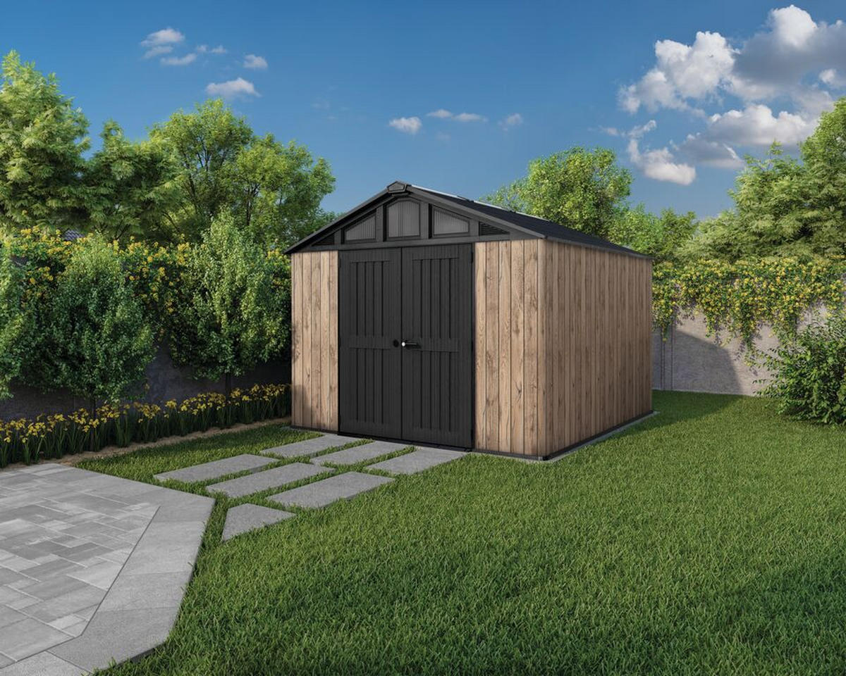 GARTENHAUS Summit - Kieferfarben, Kunststoff (350/251/305cm) - Keter