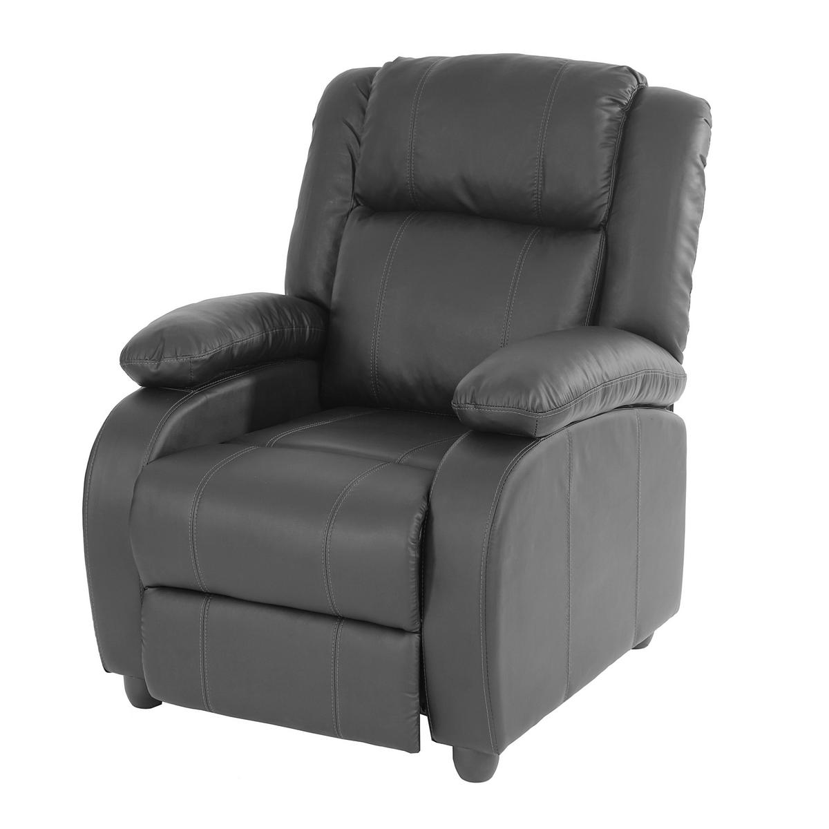 RELAXSESSEL Schwarz - Schwarz, Textil (84/102/93cm) - MCW