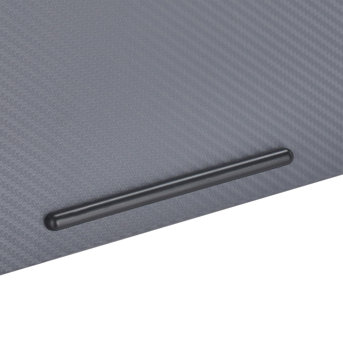 LAPTOPKUDDE Grå med musmatta - Grå, Träbaserade material/Textil (30/57.5/6.5cm) - Relaxdays