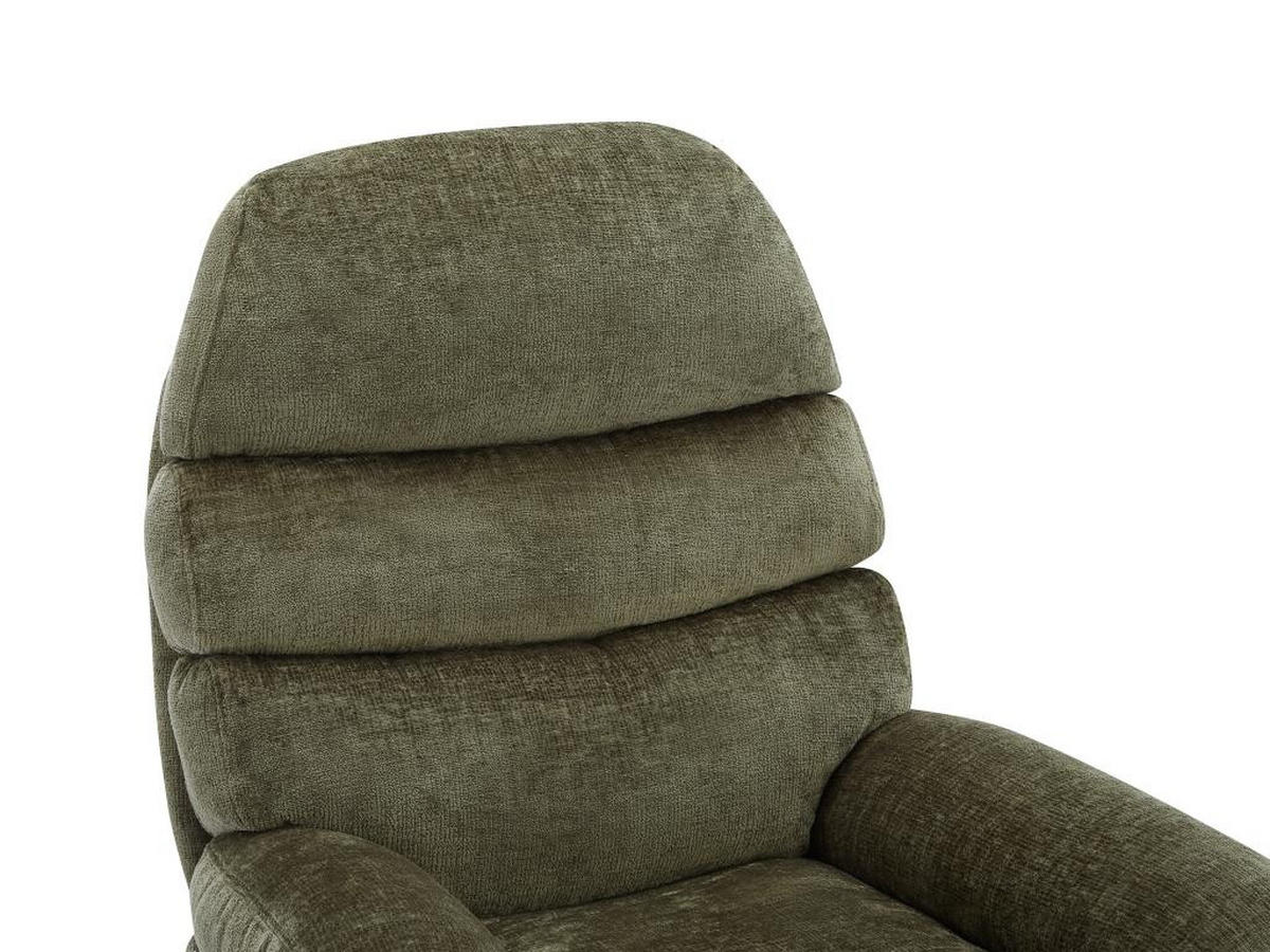 DREHSESSEL - Stoff - Grün - LIZUTA - Grün, Textil (93/99/78cm) - Vente-Unique
