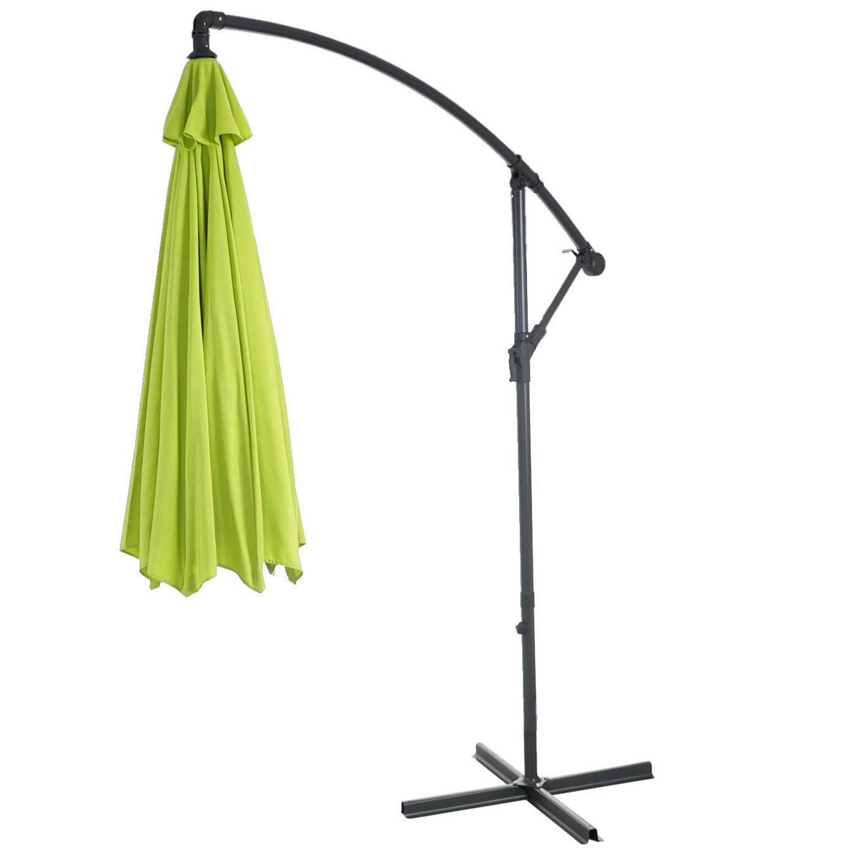 AMPELSCHIRM NEIGBAR Grün - Grün, Textil (360/295cm) - MCW