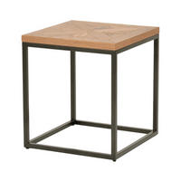 BEISTELLTISCH INDUS Beige 45x45x50 cm - Beige, Holz (45/45/50cm) - FURNLUX