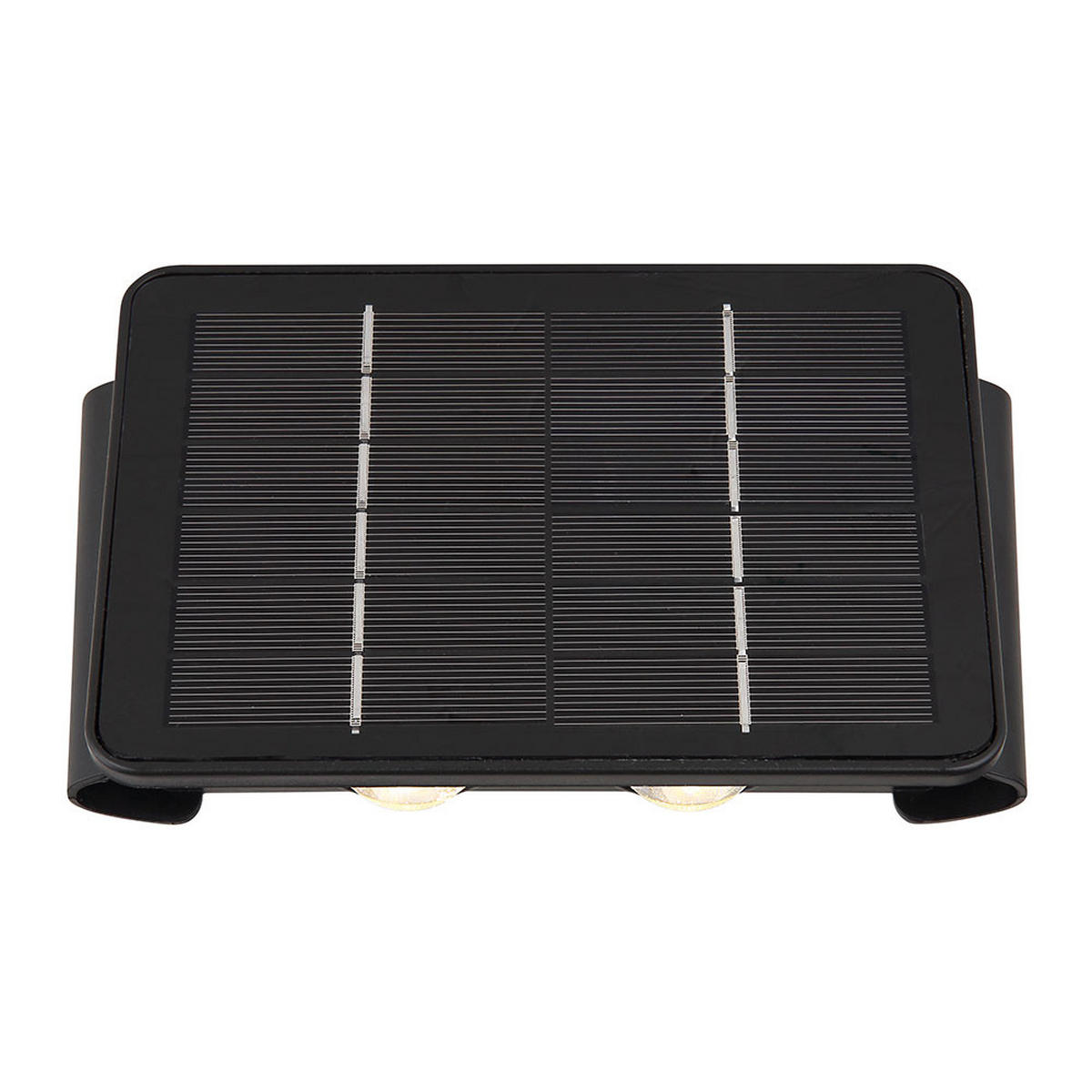 LED WANDLAMPE Kunststoff Schwarz - Schwarz, Kunststoff (17/10.8/6.4cm) - Globo Lighting