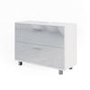 WASCHBECKENUNTERSCHRANK Ilias Weiß Hochglanz 80 x 60.8 cm - Weiß Hochglanz, Holzwerkstoff (80/60.8/33cm) - Vicco