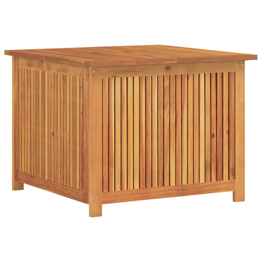 GARTENBOX 75/75/58 Cm Massivholz Akazie - Braun, Holz (75/58/75cm) - vidaXL