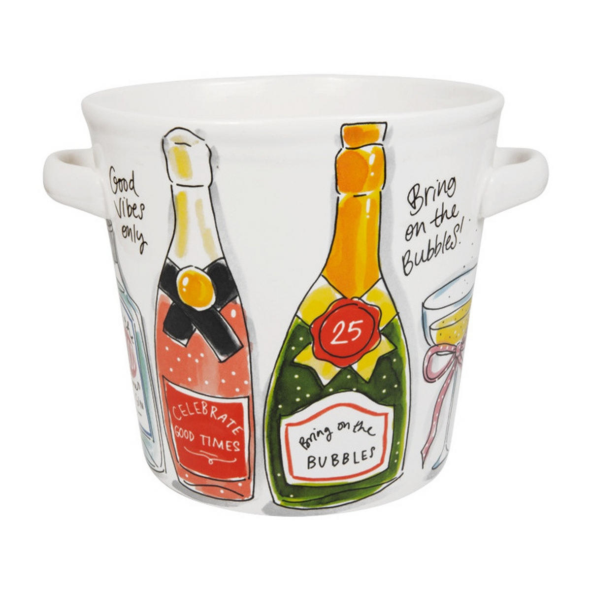 DOSEN Cheers To You in Bunt - 20 x 18cm - Multicolor, Metall (20/18cm) - Blond Amsterdam