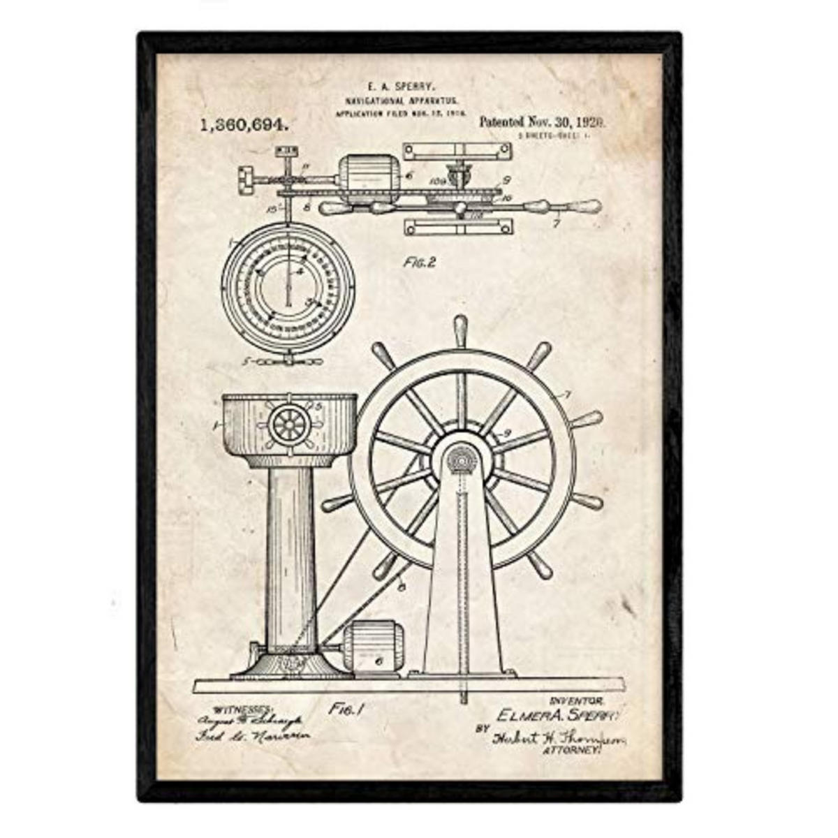 POSTER Patent Timon A3 Rahmenlos - Klar, Papier (29.7/5/42cm) - Nacnic
