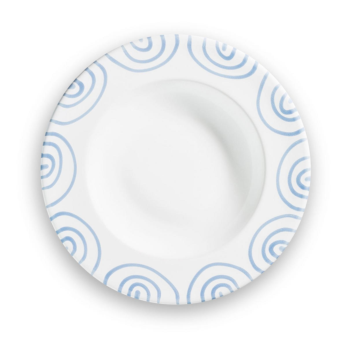 TELLER Geflammt Gourmet - Weiß, Keramik (24cm) - Gmundner Keramik
